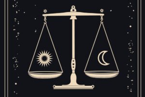 balanca da justica com moedas ao redor