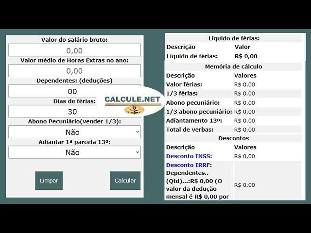 Como Calcular o Salário Exato Após Retorno das Férias