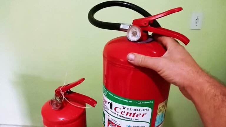 extintor de incendio com data de validade