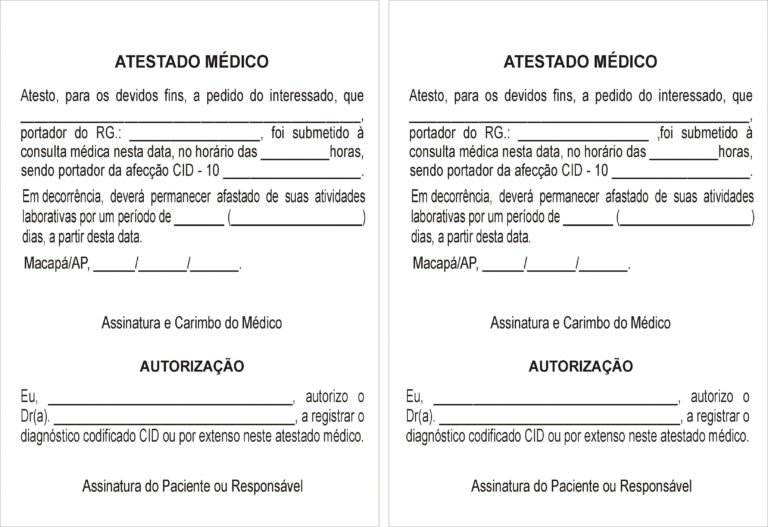Atestado médico precisa obrigatoriamente conter o CID