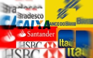 logotipo do banco panamericano e bradesco juntos