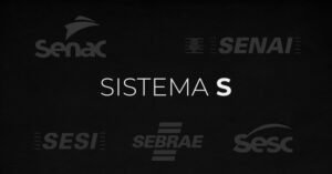 logotipo do sistema s em destaque
