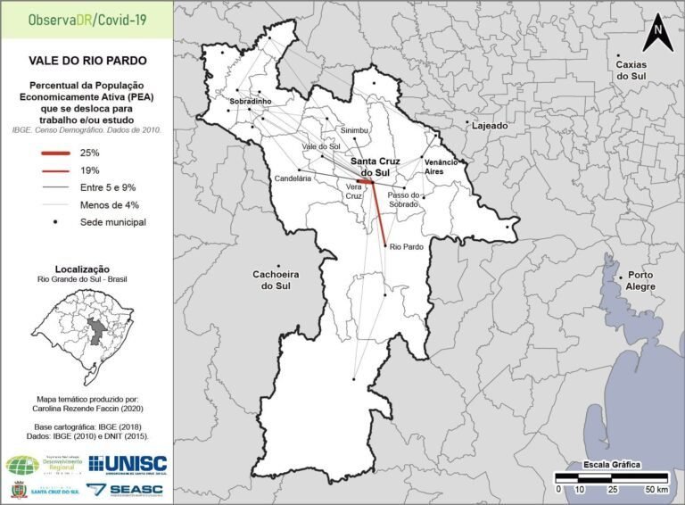 mapa da cidade de santa cruz do rio pardo