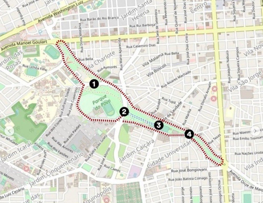 Qual é o CEP da Rua Presidente Prudente em sua localização