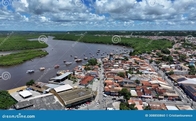 paisagem urbana de uma cidade baiana segura