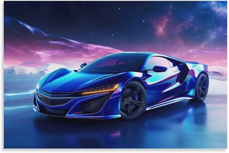 pintura automotiva futurista em acao