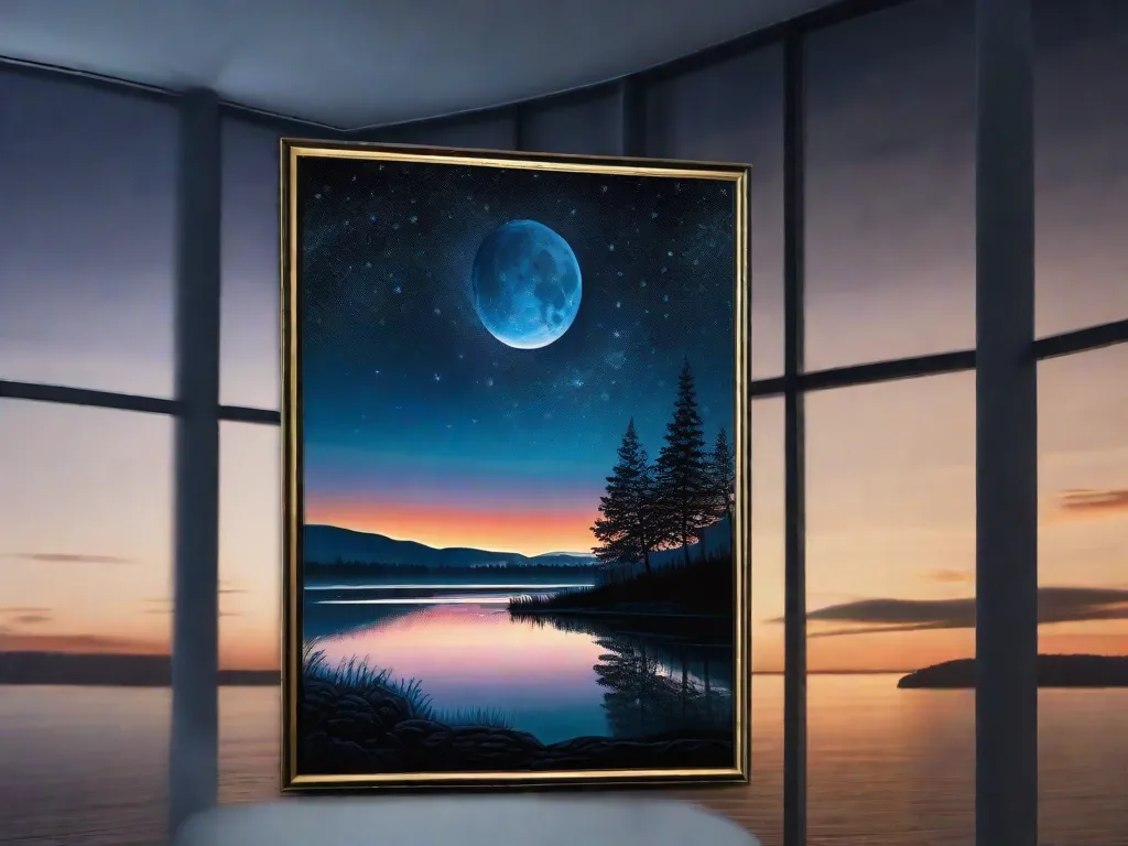 Quais São as Partes Mais Iluminadas em uma Pintura