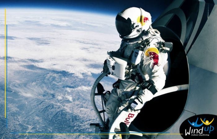 Em qual camada da atmosfera Felix Baumgartner fez seu salto histórico