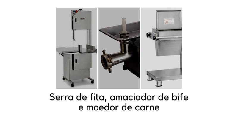 Como escolher uma serra fita com moedor de carne usado